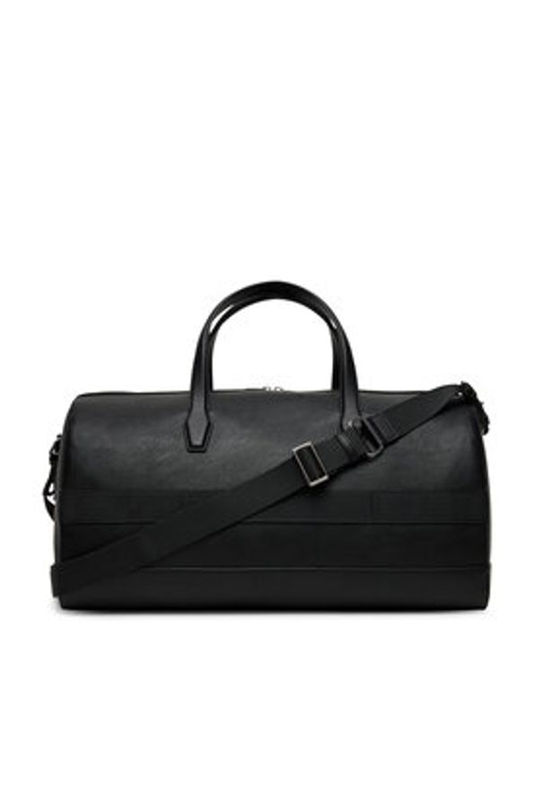 TOMMY HILFIGER - Tommy Hilfiger Torba Th Central Duffle AM0AM13485 Czarny. Kolor: czarny. Materiał: skóra