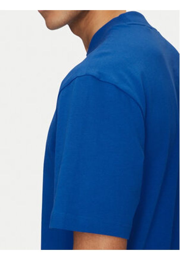 Hugo - HUGO T-Shirt Nieros 50509991 Niebieski Regular Fit. Kolor: niebieski. Materiał: bawełna