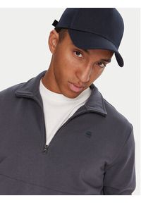G-Star RAW - G-Star Raw Bluza Nifous Half Zip D26305-D566 Granatowy Regular Fit. Kolor: niebieski. Materiał: syntetyk #5