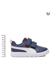 Puma Sneakersy Courtflex V3 V PS 397642 03 Granatowy. Kolor: niebieski. Materiał: skóra #7