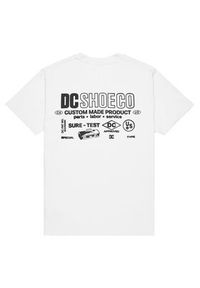DC Shoes T-Shirt Made Custom EDYZT04368 Biały Regular Fit. Kolor: biały. Materiał: bawełna #6