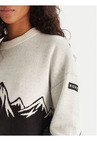 Roxy Sweter Cozy Sound ERJSW03657 Czarny Regular Fit. Kolor: czarny. Materiał: bawełna #3