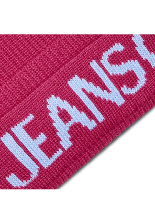 Versace Jeans Couture Czapka 73VAZK40 Różowy. Kolor: różowy. Materiał: materiał, wełna