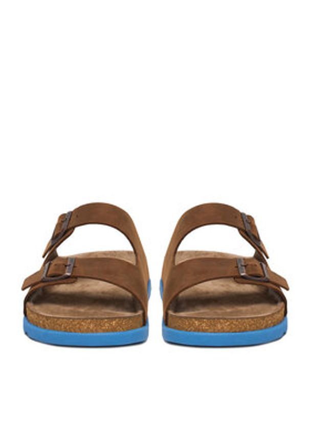 Rieker Klapki CEO-21190-28 Brązowy. Kolor: brązowy. Materiał: skóra, nubuk