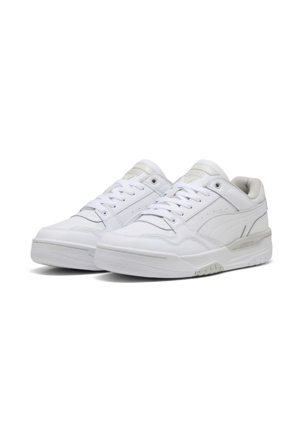 Puma - Sneakersy unisex Rebound Retro PUMA White Cool Light Gray. Kolor: szary, biały, wielokolorowy. Materiał: syntetyk. Sport: koszykówka