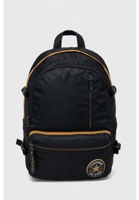 Converse plecak kolor czarny duży gładki. Kolor: czarny. Wzór: gładki #1