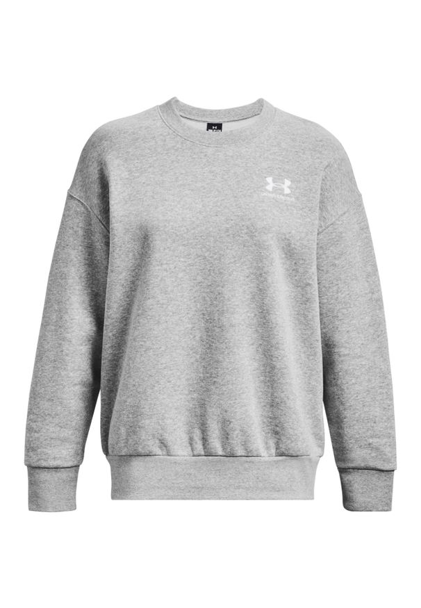 Bluza Under Armour Icon Fleece Crew. Kolor: szary. Sport: fitness