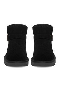 DeeZee Śniegowce MXPZ-21-BLACK SU Czarny. Kolor: czarny. Materiał: skóra, zamsz #3