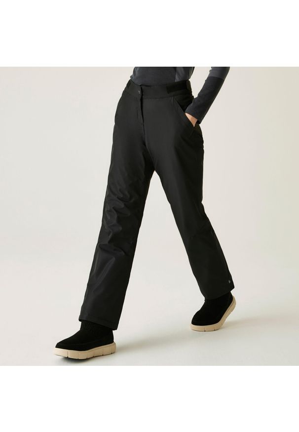 DARE 2B - Damskie wodoodporne spodnie narciarskie Rove. Kolor: czarny. Materiał: tkanina. Sezon: zima. Sport: narciarstwo