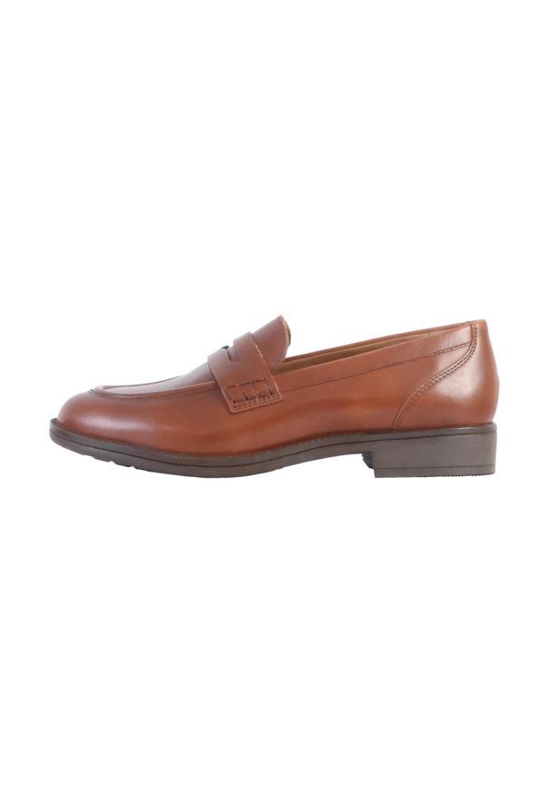 Geox - Buty GEOX D JAYLON 2 Brązowy. Kolor: brązowy