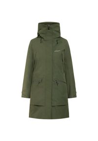 Parka dla kobiet Didriksons Ilma. Kolor: zielony. Sezon: zima