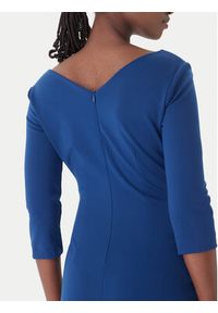 Rinascimento Sukienka koktajlowa CFC0127699003 Niebieski Slim Fit. Kolor: niebieski. Materiał: syntetyk. Styl: wizytowy #2