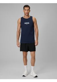 4f - 4F Spodenki plażowe boardshorty męskie - czarne XXL. Kolor: czarny. Materiał: materiał #1