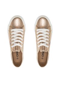 ONLY Shoes Sneakersy Nicola 15318574 Złoty. Kolor: złoty #5