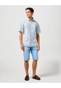 Wrangler - MESKA KOSZULA WRANGLER SS SHIRT PACIFIC STRIPE 112362757 #3