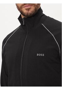 BOSS - Boss Bluza Mix&Match 50515366 Czarny Regular Fit. Kolor: czarny. Materiał: bawełna