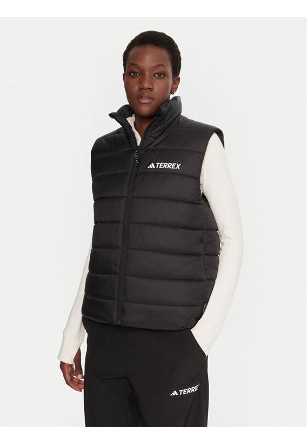 Adidas - adidas Bezrękawnik Terrex Multi Essentials Climawarm KA9737 Czarny Regular Fit. Kolor: czarny. Materiał: syntetyk. Długość rękawa: bez rękawów. Technologia: ClimaWarm (Adidas)