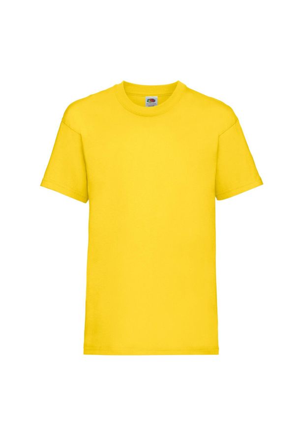 FRUIT OF THE LOOM - Koszulka Dziecięca Valueweight Plain T-shirt. Kolor: żółty, pomarańczowy, wielokolorowy