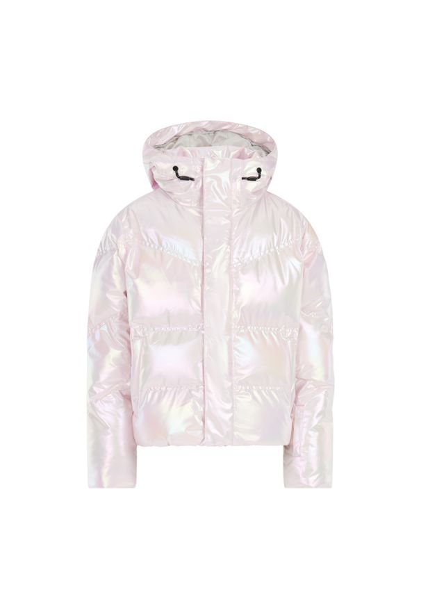 Dziewczęca kurtka narciarska Protest Rena. Kolor: wielokolorowy, czerwony, różowy. Sezon: zima. Sport: narciarstwo