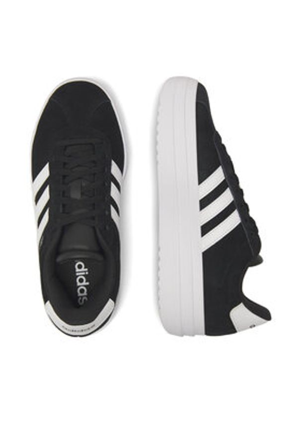 Adidas - adidas Sneakersy Court Bold J VI IH4777 Czarny. Kolor: czarny. Materiał: syntetyk