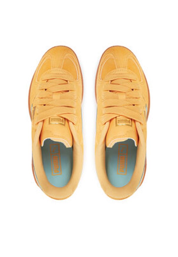 Puma Sneakersy Palermo Moda Xtra Gum 400323 06 Pomarańczowy. Kolor: pomarańczowy. Materiał: zamsz, skóra