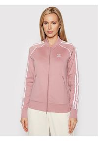 Adidas - adidas Bluza Primeblue Sst Track HE9563 Różowy Standard Fit. Kolor: różowy. Materiał: bawełna