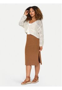 only - ONLY Kardigan Beach 15257604 Biały Regular Fit. Kolor: biały. Materiał: syntetyk #7