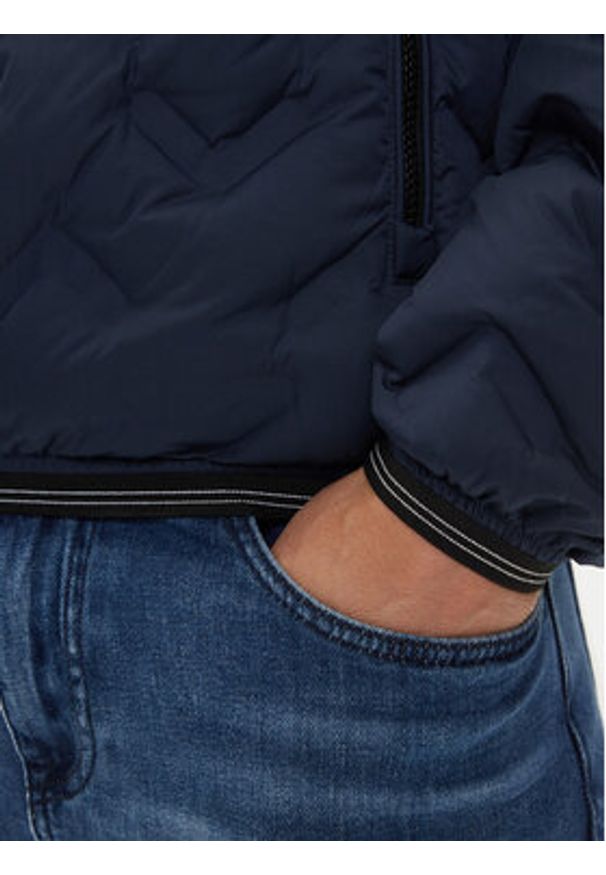 Blauer Kurtka puchowa 25WBLUC03233 Granatowy Regular Fit. Kolor: niebieski. Materiał: syntetyk