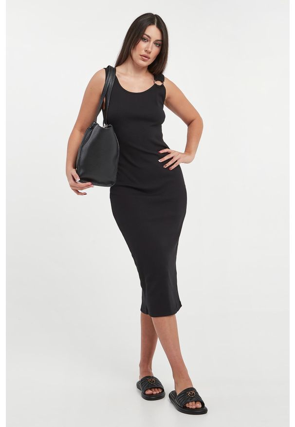 Liu Jo - Sukienka prążkowana LIU JO. Materiał: prążkowany