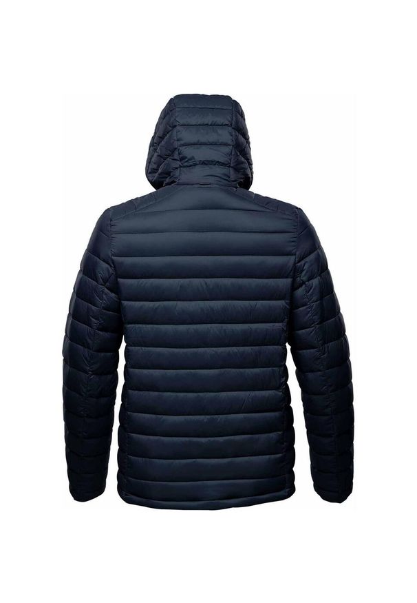 STORMTECH - Męska Kurtka Ocieplana Stavanger. Kolor: szary, niebieski, wielokolorowy. Materiał: puch. Sport: turystyka piesza