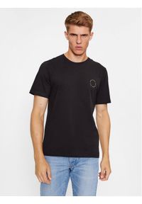 Jack & Jones - Jack&Jones T-Shirt 12235209 Czarny Regular Fit. Kolor: czarny. Materiał: bawełna #1