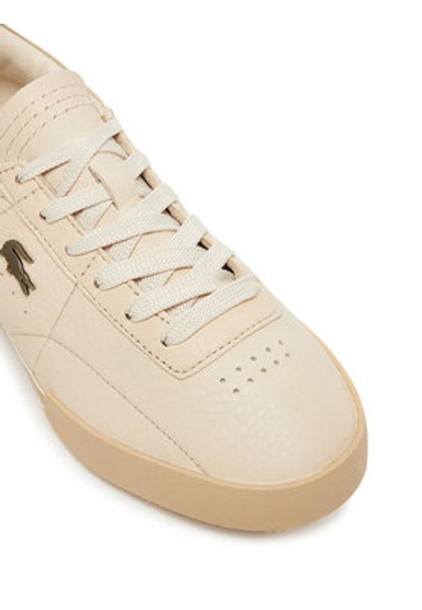 Lacoste Sneakersy 7-50SFA0161 Różowy. Kolor: różowy. Materiał: skóra