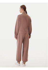 EA7 Emporio Armani Dres 7W000118 AF13135 U6108 Brązowy Regular Fit. Kolor: brązowy. Materiał: bawełna #3