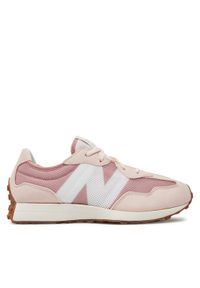 New Balance Sneakersy GS327MG Różowy. Kolor: różowy. Materiał: materiał, mesh