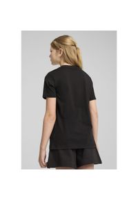 Puma - Młodzieżowa koszulka ESS z logo No. 1 PUMA Black. Kolor: czarny. Materiał: bawełna