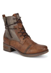 Mustang Trzewiki 1229-510 Brązowy. Kolor: brązowy. Materiał: materiał #6