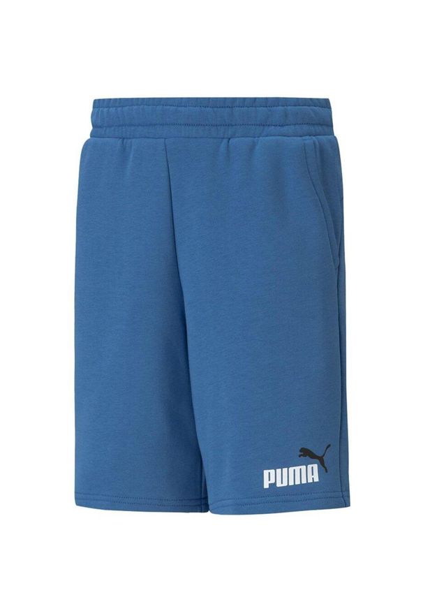 Spodenki dla dzieci Puma ESS+ Col niebieskie 586989 13. Kolor: niebieski