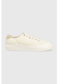 GANT - Gant tenisówki Nautilana damskie kolor beżowy 26538768.G190. Nosek buta: okrągły. Kolor: beżowy. Materiał: guma #1
