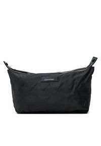 Calvin Klein Torebka Ck Linn Medium Shopper K60K613110 Czarny. Kolor: czarny. Materiał: skórzane