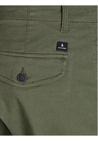 Jack & Jones - Jack&Jones Spodnie materiałowe Paul Flake 12141844 Zielony Tapered Fit. Kolor: zielony. Materiał: bawełna