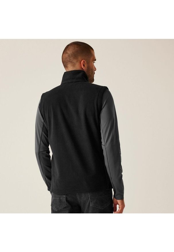 Regatta - Kamizelka robocza męska Micro. Kolor: czarny. Długość rękawa: bez rękawów. Sport: turystyka piesza