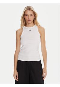Kappa Komplet 2 topów Logo Benny 322565W Biały Regular Fit. Kolor: biały. Materiał: bawełna