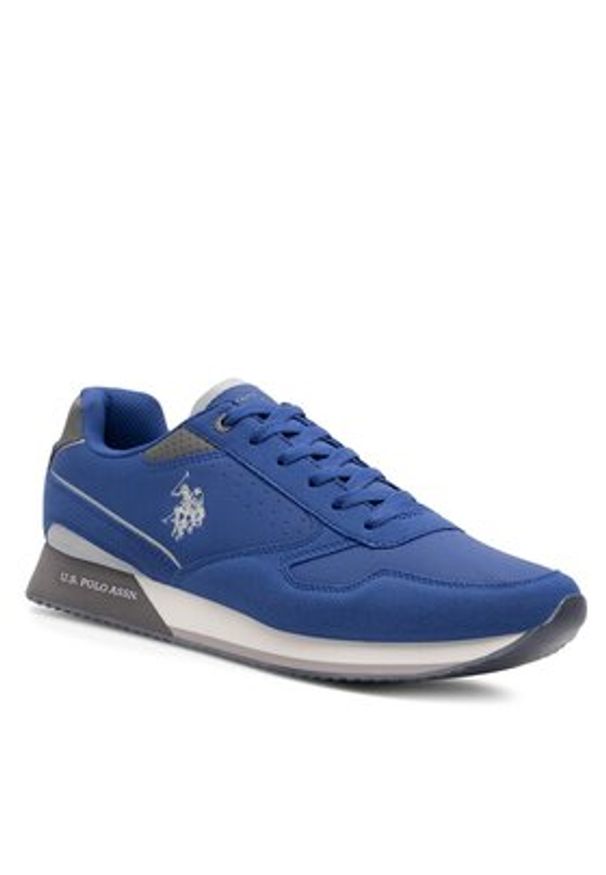 U.S. Polo Assn. Sneakersy NOBIL003M/CHY4 Niebieski. Kolor: niebieski. Materiał: syntetyk