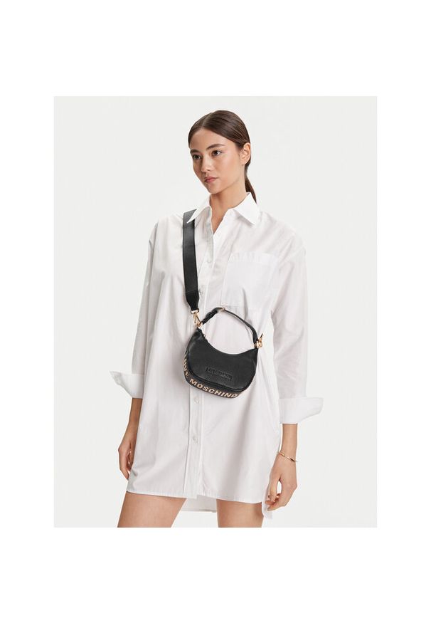 Love Moschino - Torebka LOVE MOSCHINO. Kolor: czarny