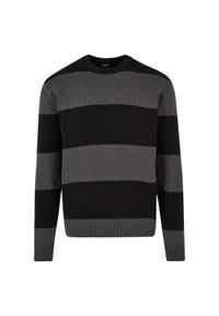 Sweter oversize Urban Classics. Okazja: na co dzień. Kolor: czarny. Styl: casual #1