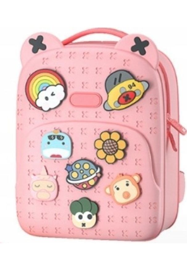 Pan i Pani Gadżet Granatowy Dziecięcy Plecak Wodoodporny Do Szkoły Przedszkola Silikonowy. Kolor: niebieski