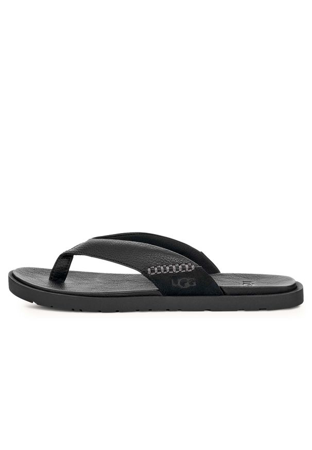 Ugg Australian M Seaside Ii Sandały Z Klapkami Dorosłych. Okazja: na co dzień. Kolor: czarny. Sezon: lato. Styl: casual