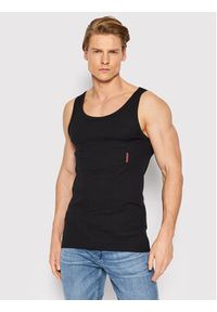 Hugo Komplet 2 tank topów 50469778 Czarny Slim Fit. Kolor: czarny. Materiał: bawełna