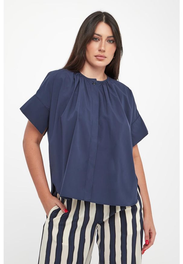 Weekend Max Mara - Bluzka damska popelinowa Educata WEEKEND MAX MARA