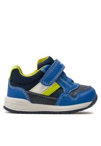 Geox Sneakersy B Rishon B. A B250RA 0BC14 C4502 Niebieski. Kolor: niebieski. Materiał: skóra #1